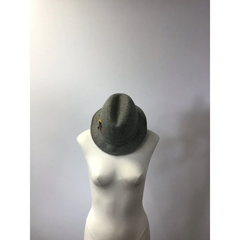 Vintage London Fog Men’s Gray Tweed Hat